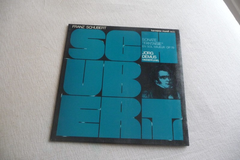 Schubert Lp Sonate Fantaisie Op.78. Jorg Demus. Hm 675.
