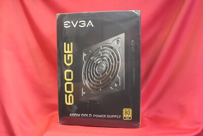 EVGA 600 GE, 80 Plus Gold 600W, Eco Mode, Power Supply 200-GE-0600-V1