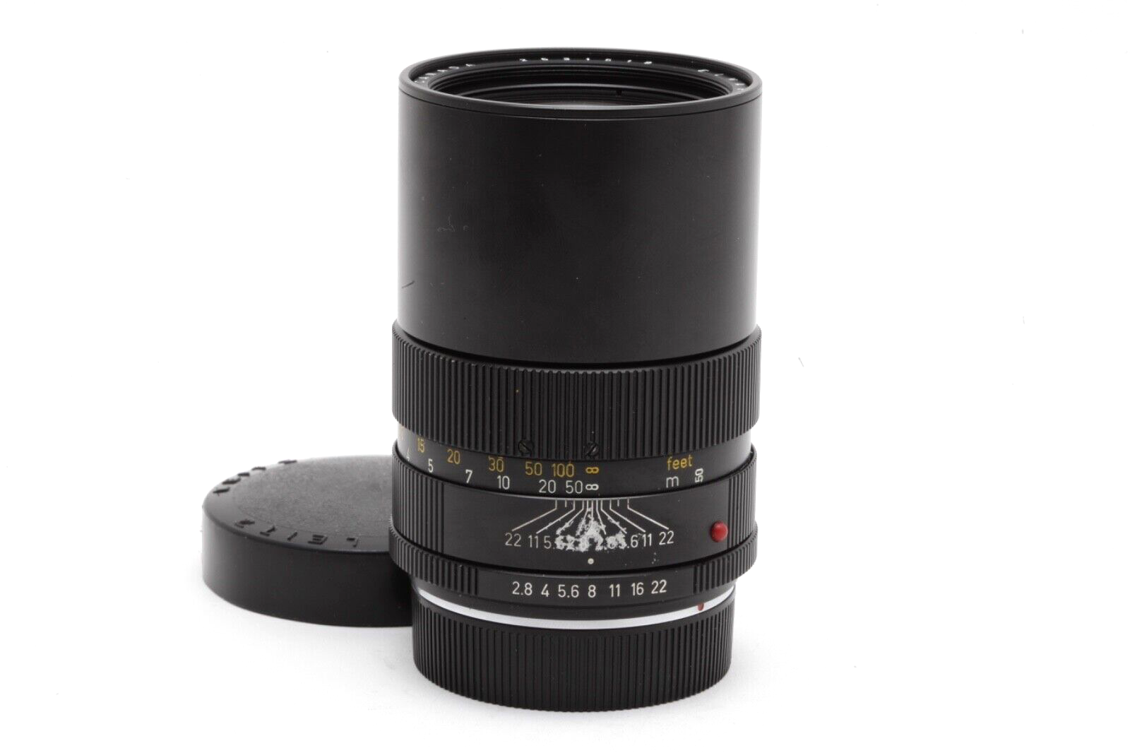 フィルムカメラ LEICA ELMARIT-R 135mm F2.8 2CAM Leica 135mm f2.8 Elmarit-R 2 CAM R-Mount Lens (Canada