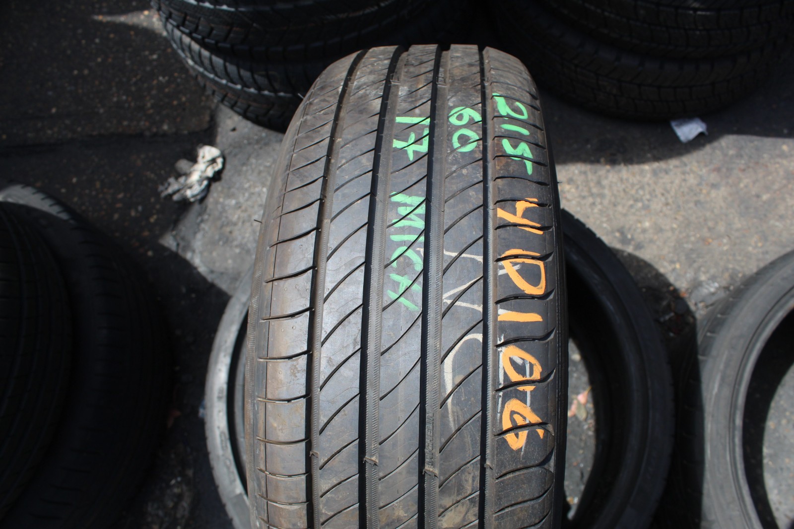 New 215 60 17 Michelin, Primacy 4 S1, 96H, x1 Single Tyre (F1_tyres) YD106