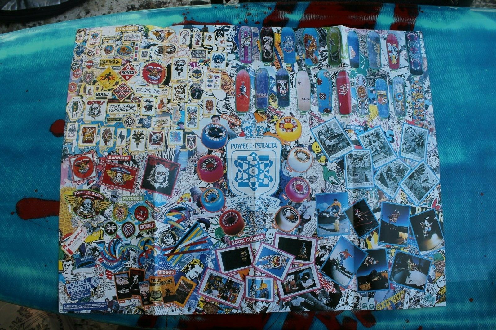 POWELL PERALTA 80s キャバレロ 当時物　入手困難　ヴィンテージ Vintage 80s Powell Peralta Tony Hawk Old Skull Skateboard