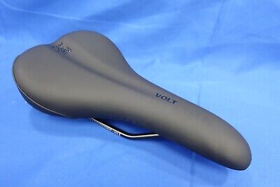 wtb volt medium 142mm wide black mtb bike saddle unisex seat steel rails 333942822430