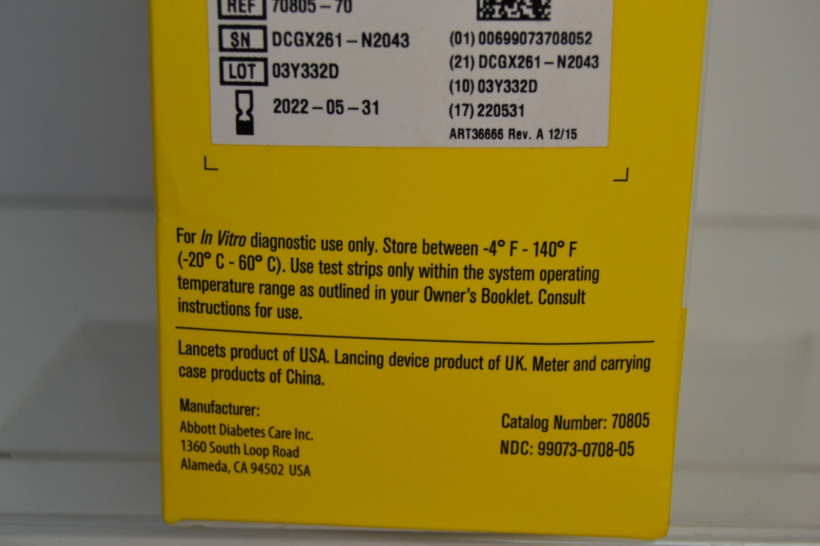 FreeStyle Lite Blood Glucose Monitoring System - NEW & UNOPENED!