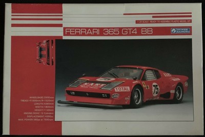 GUNZE SANGYO 1/24 ref. G-140 600 Ferrari 365 GT4 BB 1985 kit anni ''90