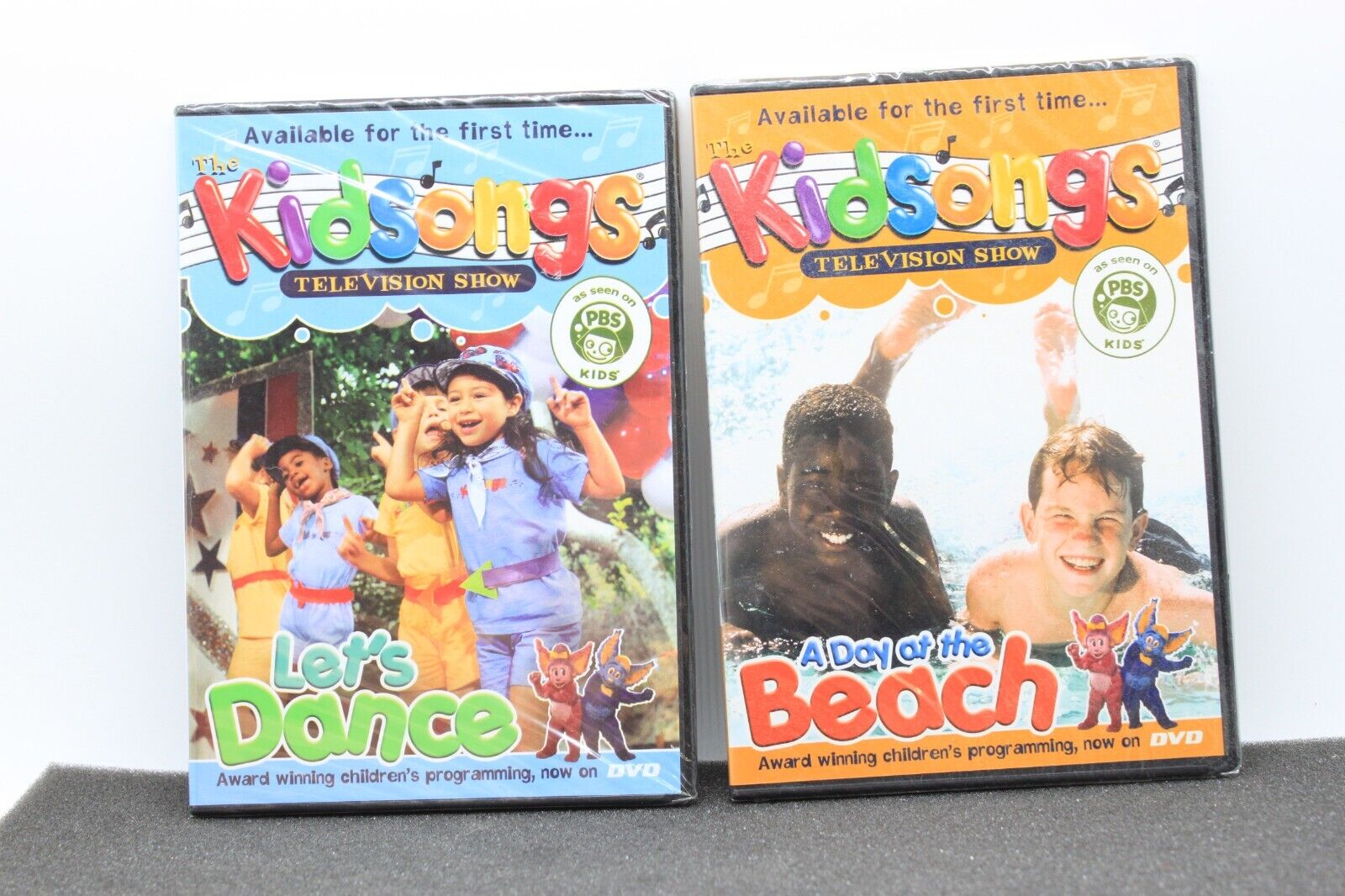 Kidsongs TV Show PBS Kids DVD Set of 2 Let's Dance A Day at the Beach NEW Sealed Kidsongs TV Show PBS Kids DVD Set of 2 Let's Dance A Day at the Beach NEW Sealed
