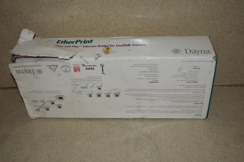 <RT> DAYNA ETHERPRINT-3 PLUS BRIDGE FOR LOCALTALK PRINTERS- NEW (B)