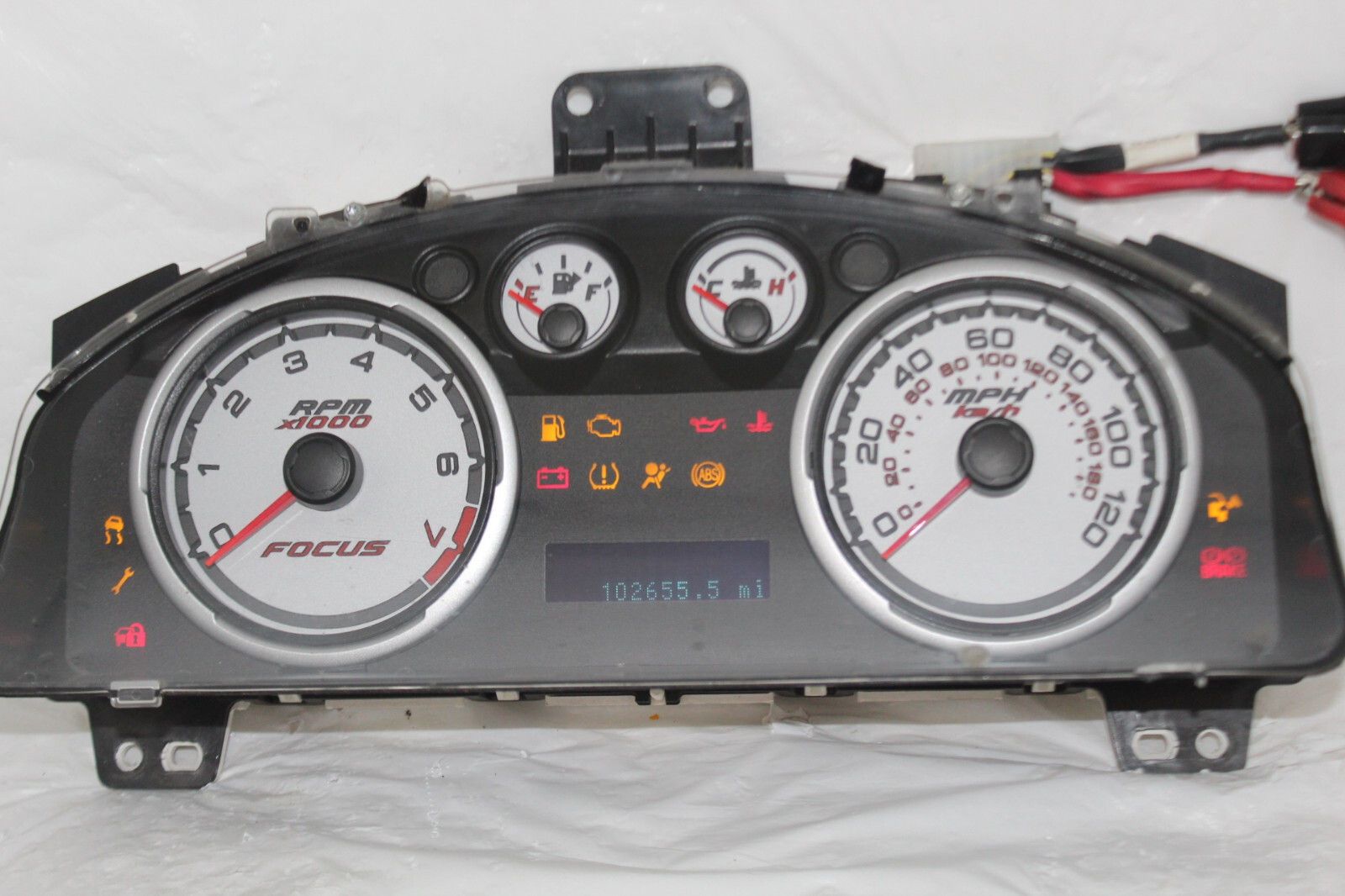 Speedometer Instrument Cluster 2010 2011 Ford Focus Panel Gauges 102,655 miles