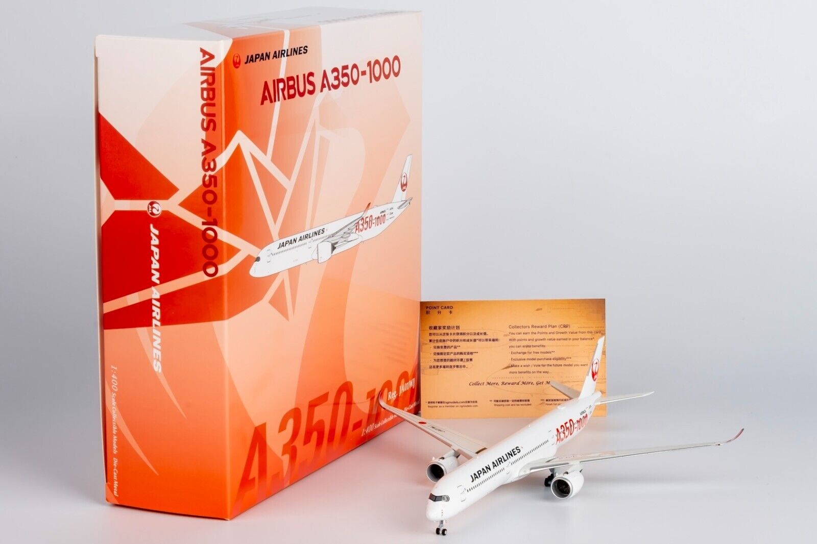 NG Model 1:400 Japan Airlines JAL Airbus A350-1000 Diecast NG Model 1:400 Japan Airlines JAL Airbus A350-1000 Diecast