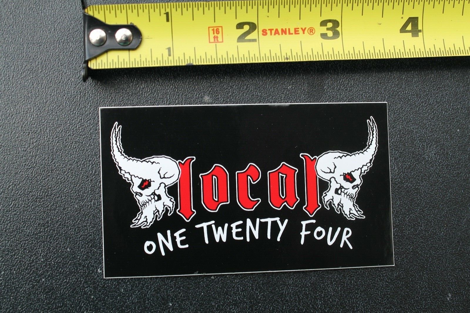 ⚠️LP Local 124 One Twenty Four Devil Punk Rock Red Z32A Vintage