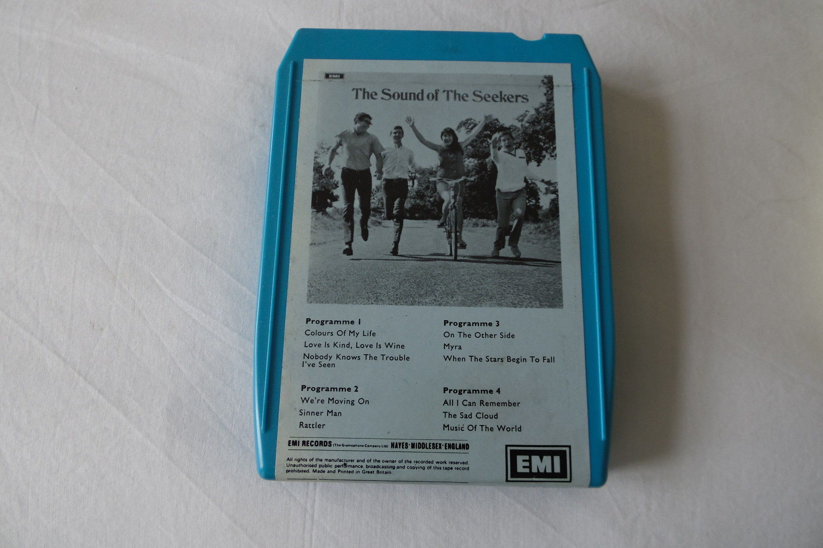 8-Track Cartridge Music Formats