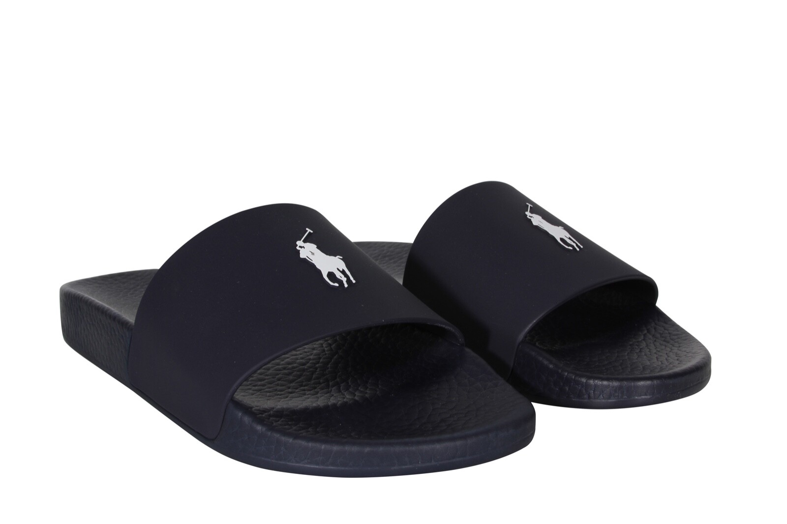 

Темно-синие и белые шлепанцы Polo Ralph Lauren Signature Pony 809852071010, Синий