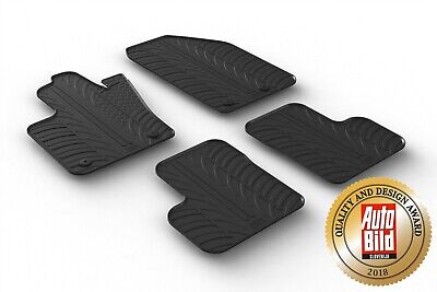 Design Passform Gummimatten Gummi Fußmatten passend für Fiat 500X ab 1.2015>