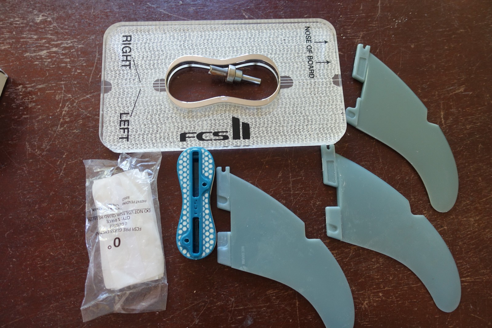 FCS II FCS2 Fin Box Install Kit surfboard box fins surf