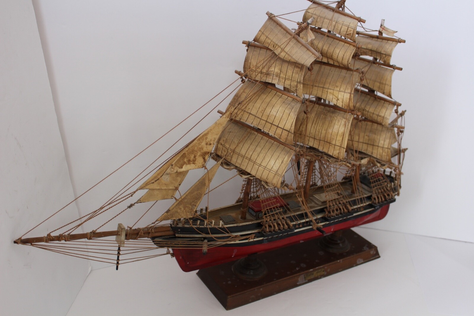 Antique Wood 1869 Cutty Sark Ships Model