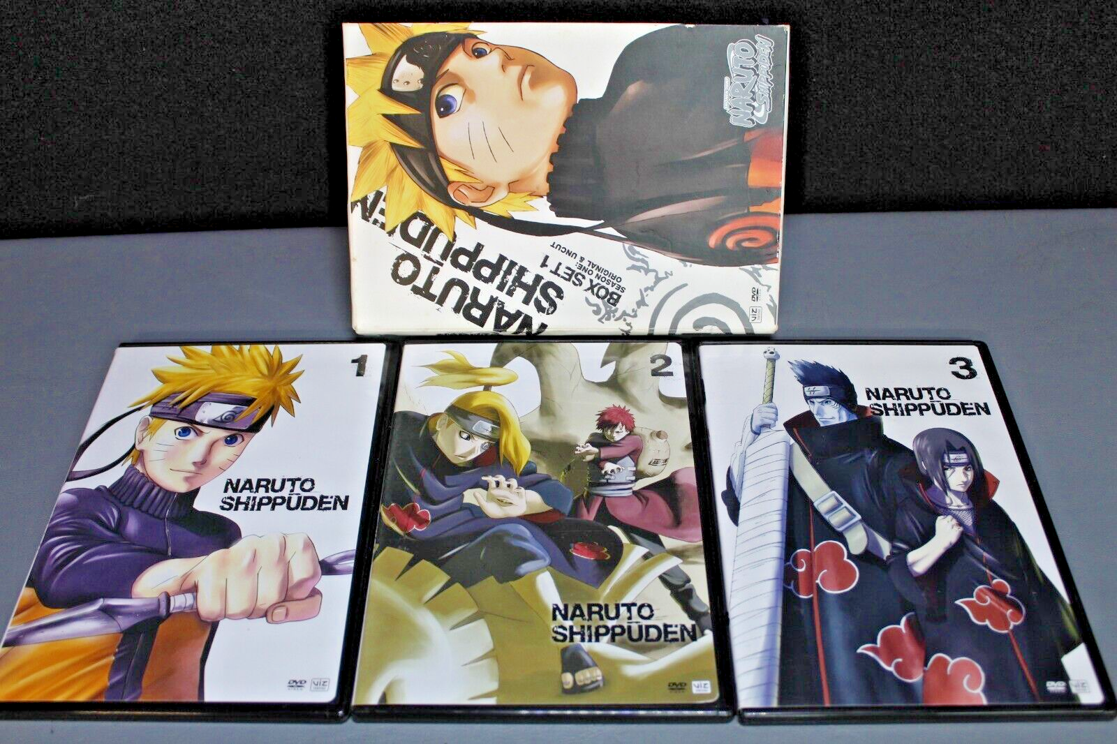 NARUTO～ナルト～DVDBOX Ⅰ〜Ⅲ 完全生産限定版 売買された