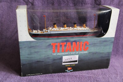 Vintage Diecast TITANIC Model 1/1136'' scale New in Box 1998 Clayton Collection