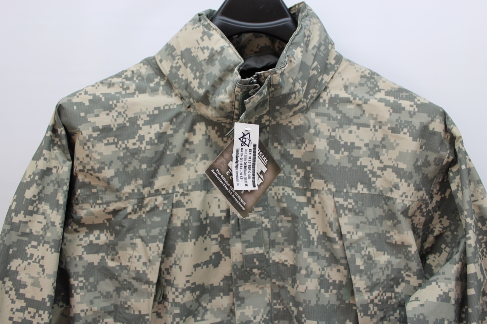 ECWCS GEN Ⅲ LEVEL6 PARKA ACU ARMY ACU Level 6 Extreme Wet Cold Jacket Parka ECWCS Gen III
