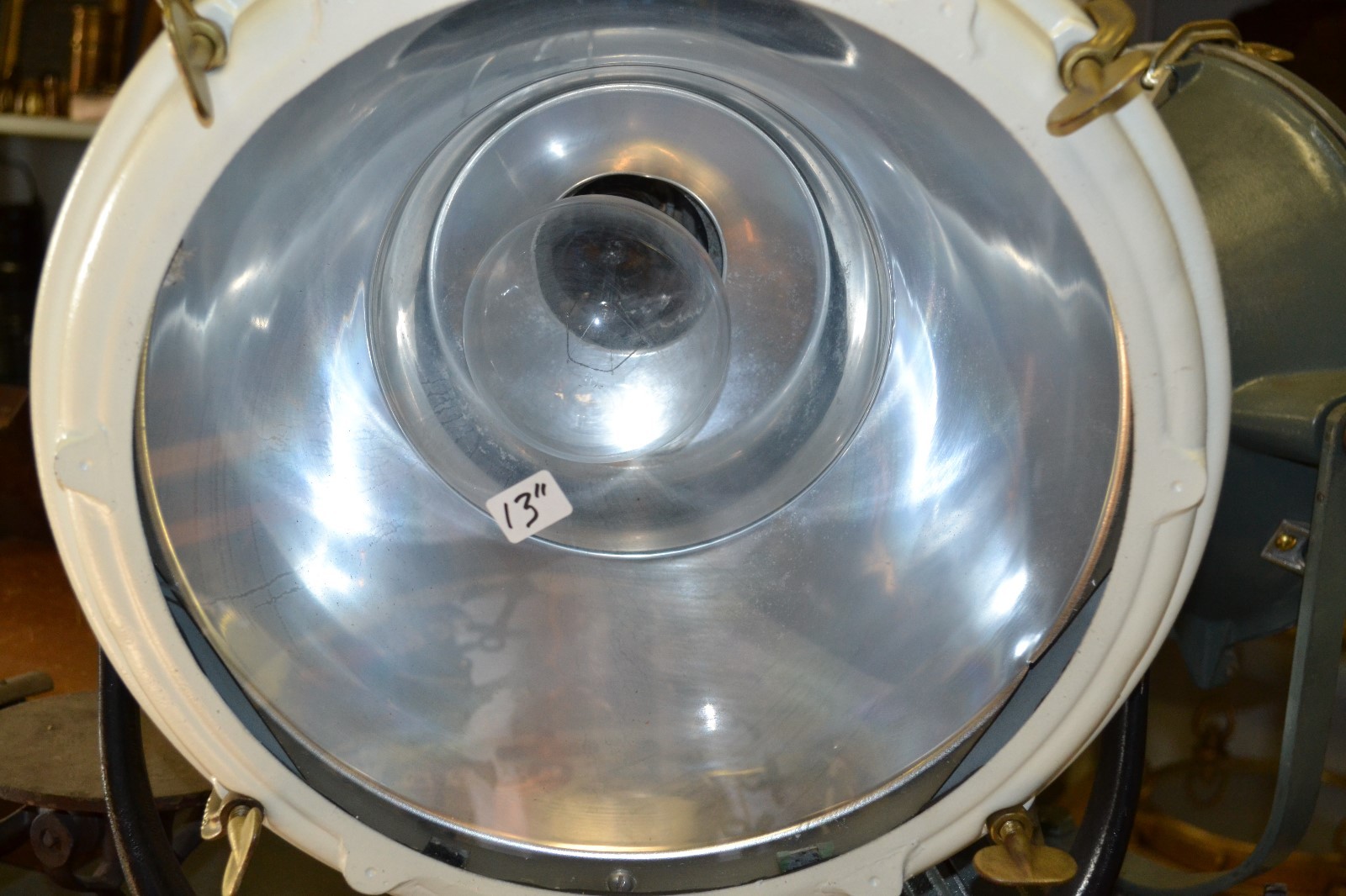 Vintage Nautical Searchlight from CANADIAN NAVY CORVETTE