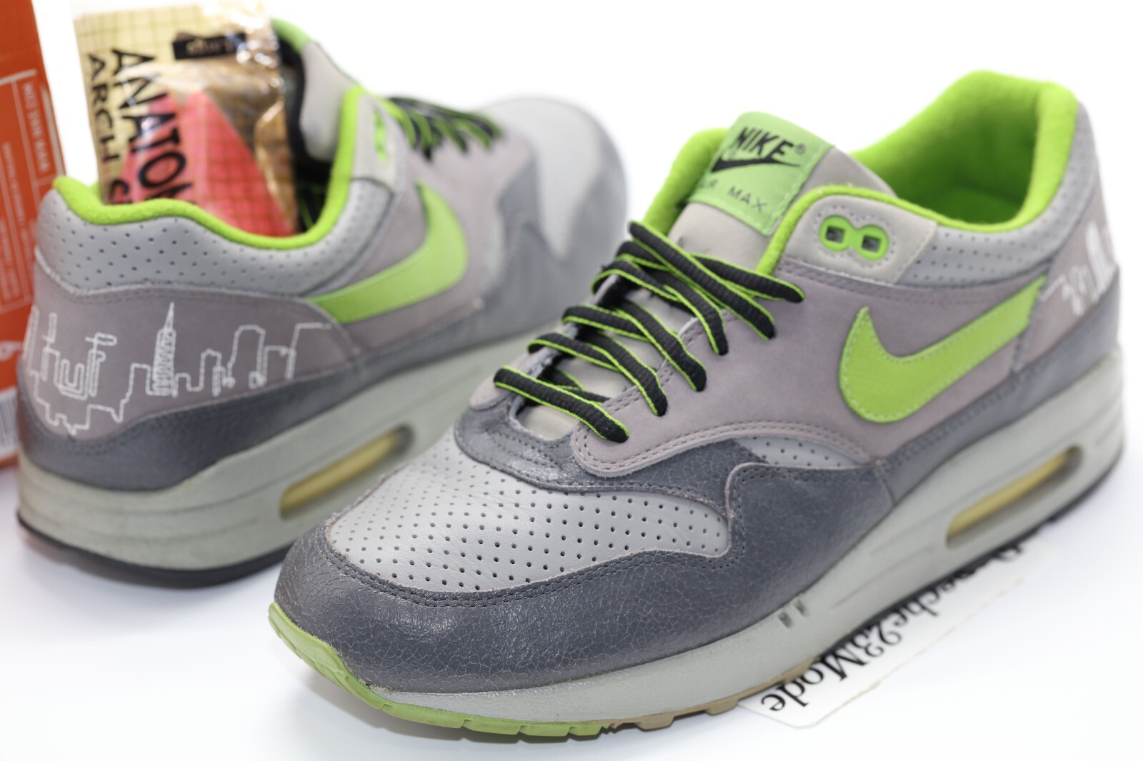 Nike AIR MAX 1 HUF QUAKE size 9 vnds og all PROMO 1of48 Nike AIR MAX 1 HUF QUAKE size 9 vnds og all PROMO 1of48