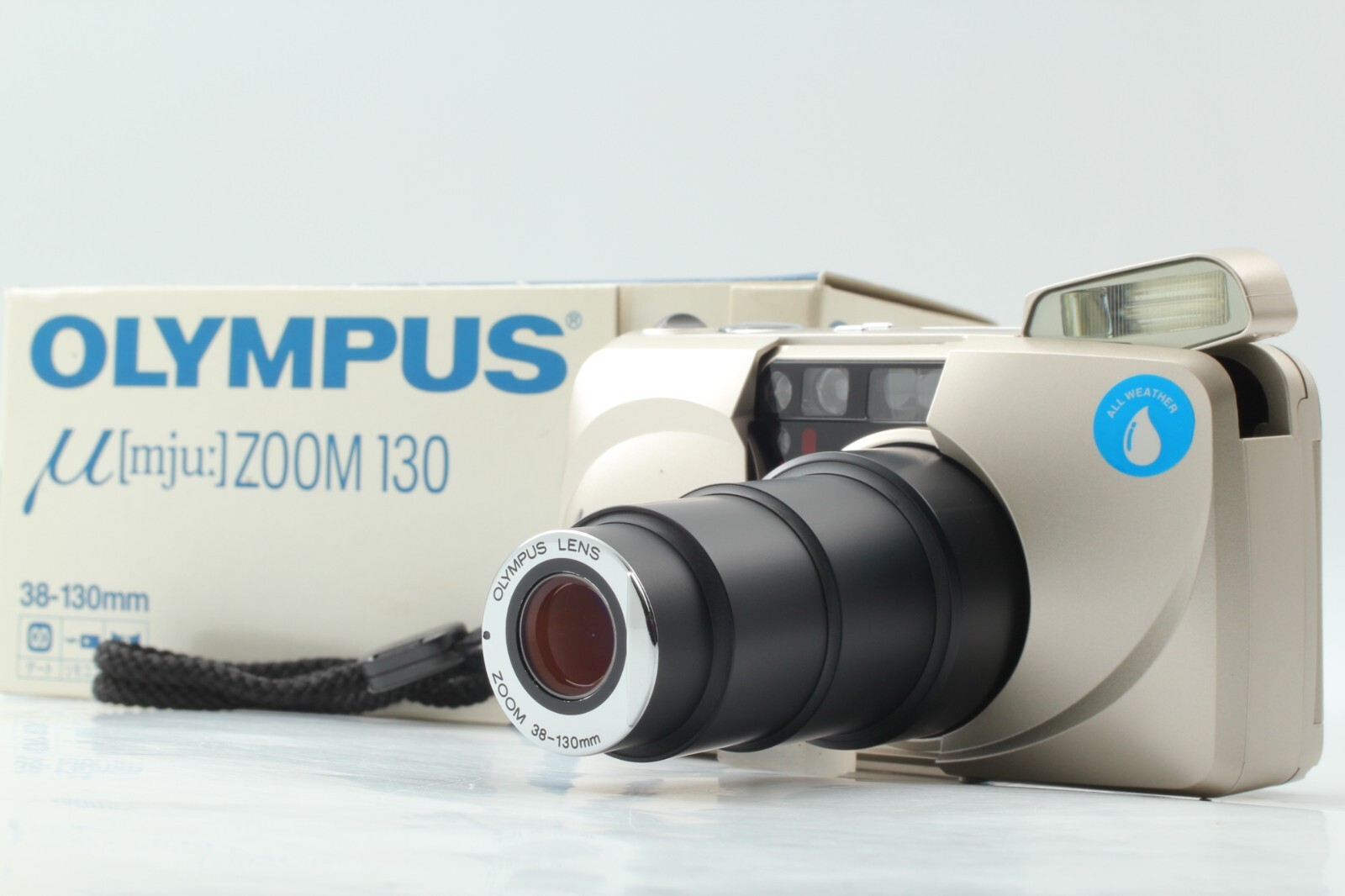 Near Mint] Olympus mju Zoom 130 Point & Shoot Film Camera
