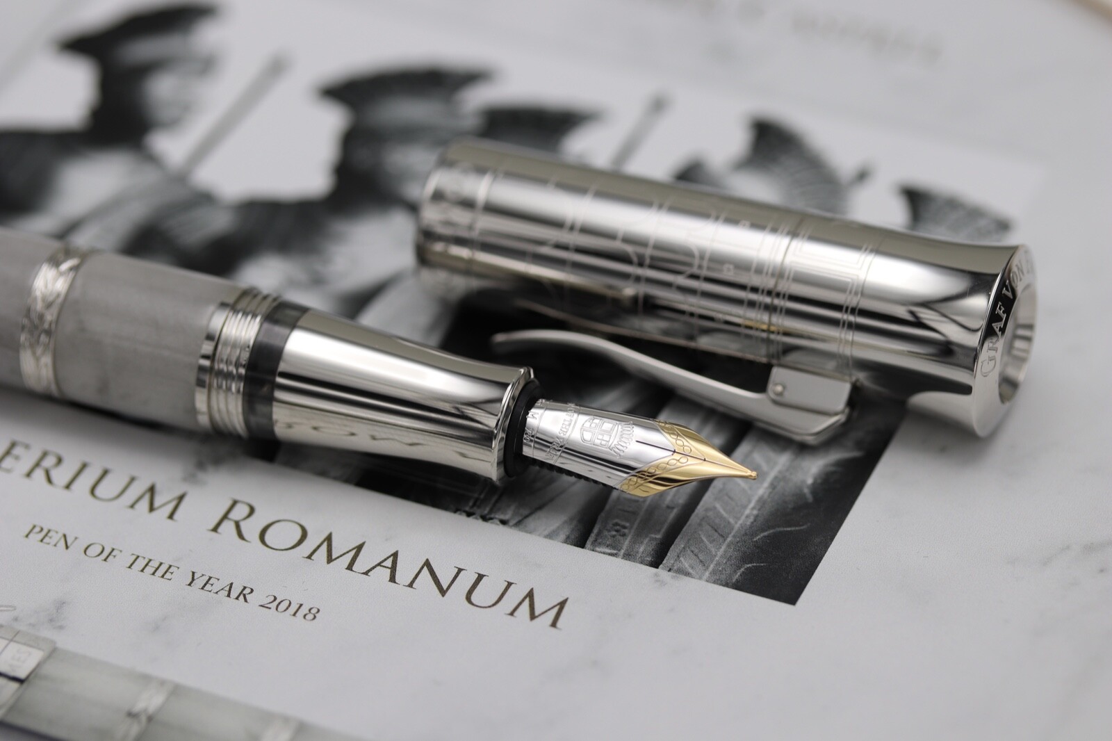 Graf von Faber Castell Pen of the Year 2018 Imperium Romanum LE Fountain Pen 3