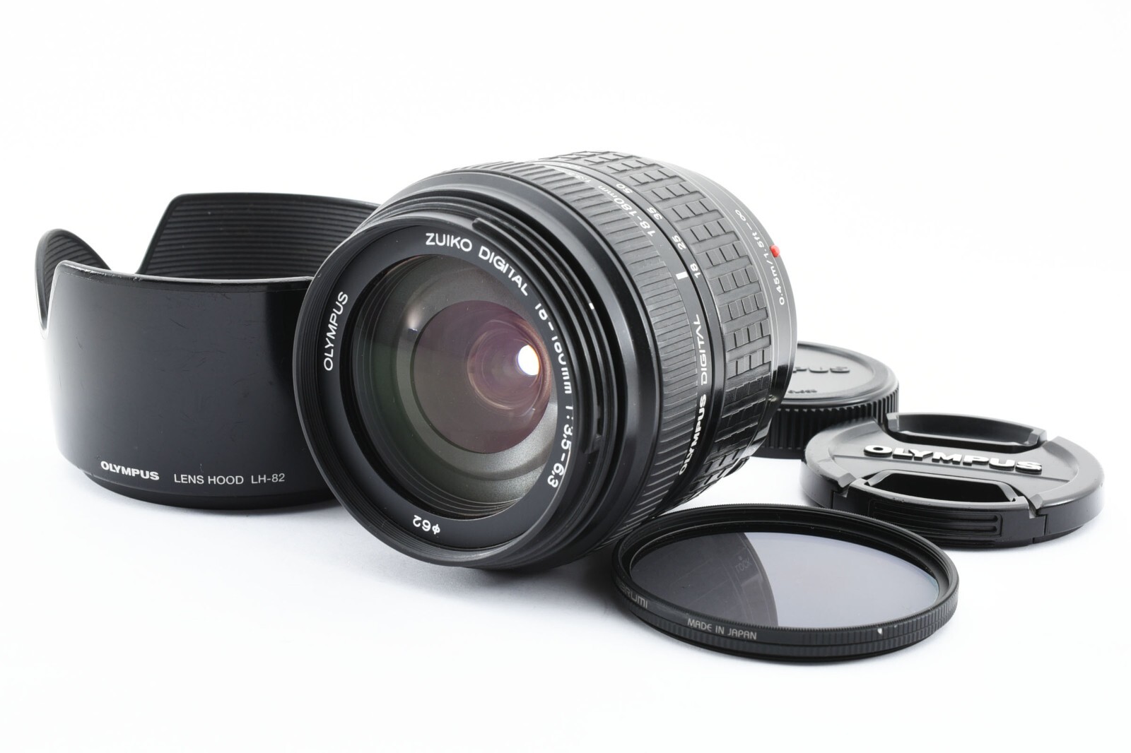 Olympus ZUIKO DIGITAL 18-180mm F3.5-6.3 Lens w/lens hood