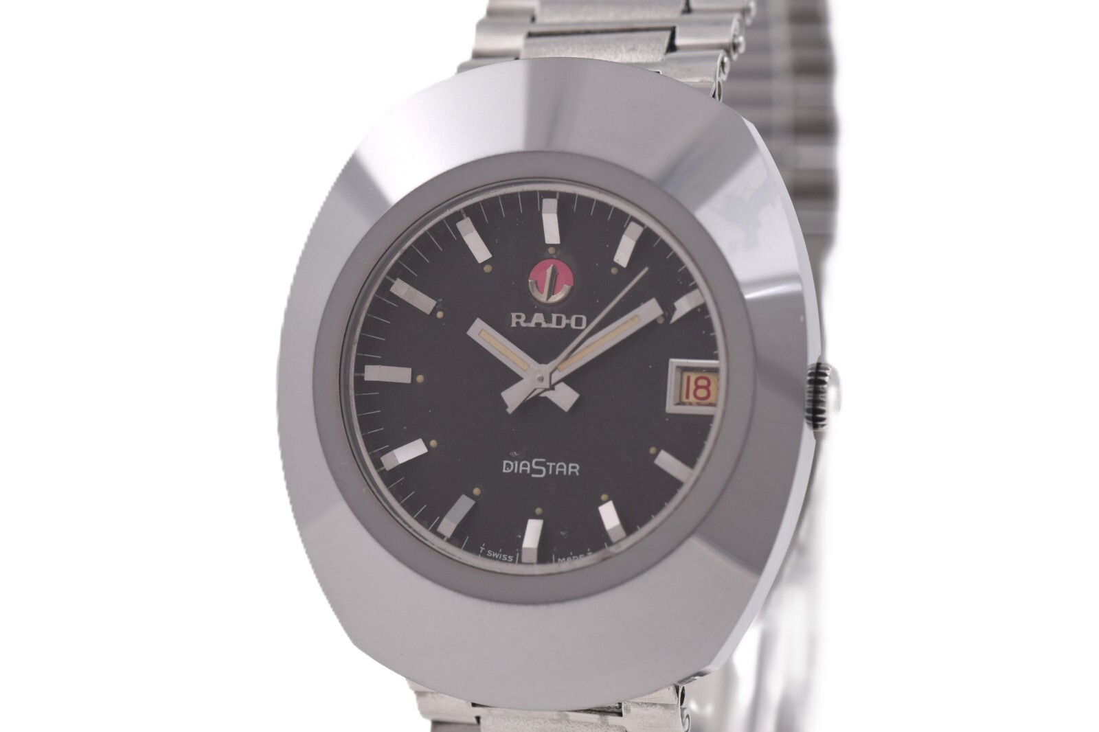 Rado DiaStar 自動巻き 腕時計 56500673 RADO DiaStar Vintage Automatic Watch Tungsten Case 35 x 42.5