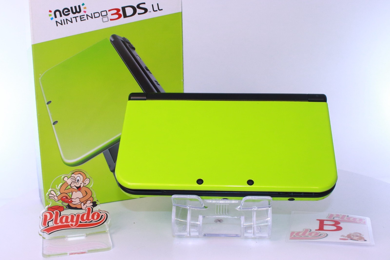 New Nintendo 3DS LL XL Lime Black [Rank :B] W/Box | eBay