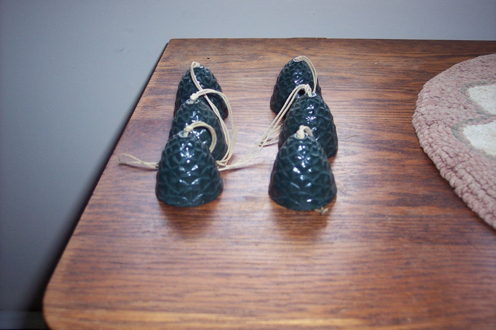 Set of 6 Gardener's Eden Bells  San Francisco Made in Japan