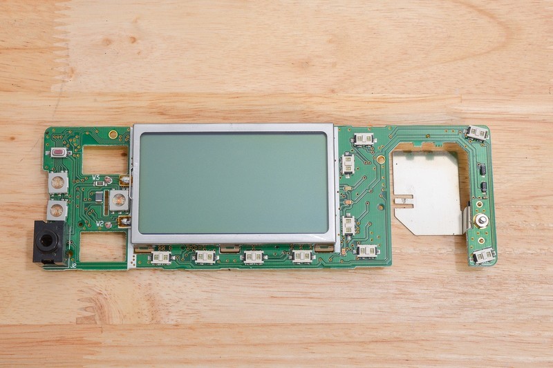 REMOTE HEAD DISPLAY PC BOARD: ICOM IC-706MkIIG HF/VHF/UHF