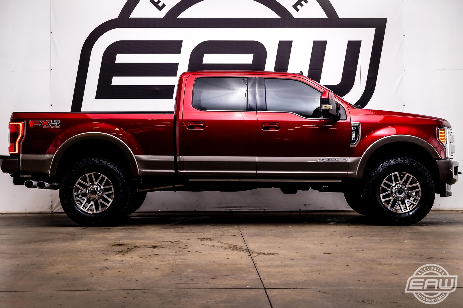 2019 Ford Super Duty F250 Srw 4wd Crew Cab King Ranch 40593 Miles Red