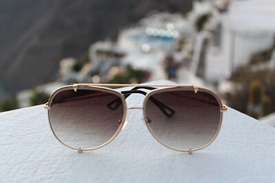 Big Aviator  XXL ''Talon'' OVERSIZED Metal Gradient Women Sunglasses Shadz GAFAS