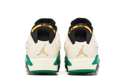 Pre-owned Jordan Air  Eastside Golf X Air  6 Retro Low Golf '1961' Fj0848-100 In White/malachite/black/metallic Gold