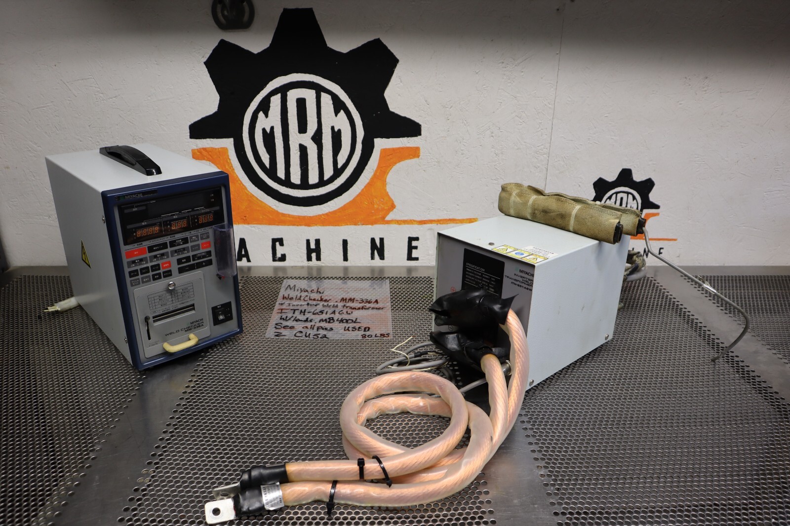 MIYACHI Weld Checker MM-336A W/ Inverter Weld Transformer MIYACHI Weld Checker MM-336A W/ Inverter Weld Transformer