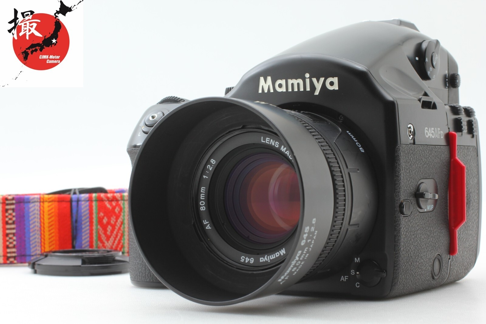 Mamiya マミヤ 645 AFD AF 80mm F2.8 Mamiya 645 AFD Camera AF 80mm f2.8 Lens 120 Filmback With
