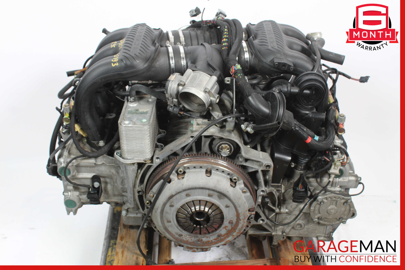 00-02 Porsche Boxster S 986 3.2L Engine Motor Block Assembly
