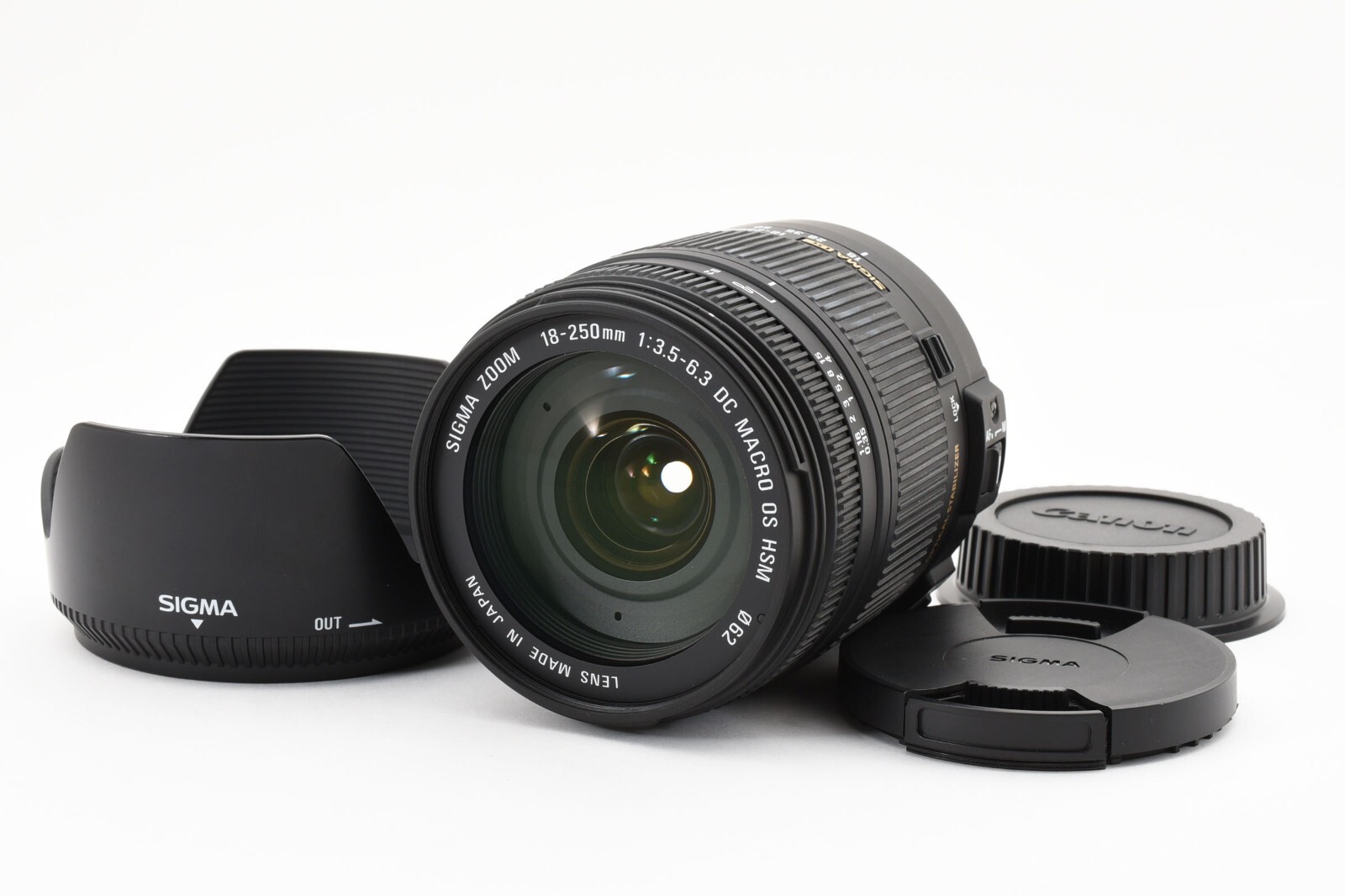 美品　シグマ　SIGMA　DC 18-250 3.5-6.3 MACRO HSM Amazon.com : Sigma 18-250mm f3.5-6.3 DC MACRO OS HSM for