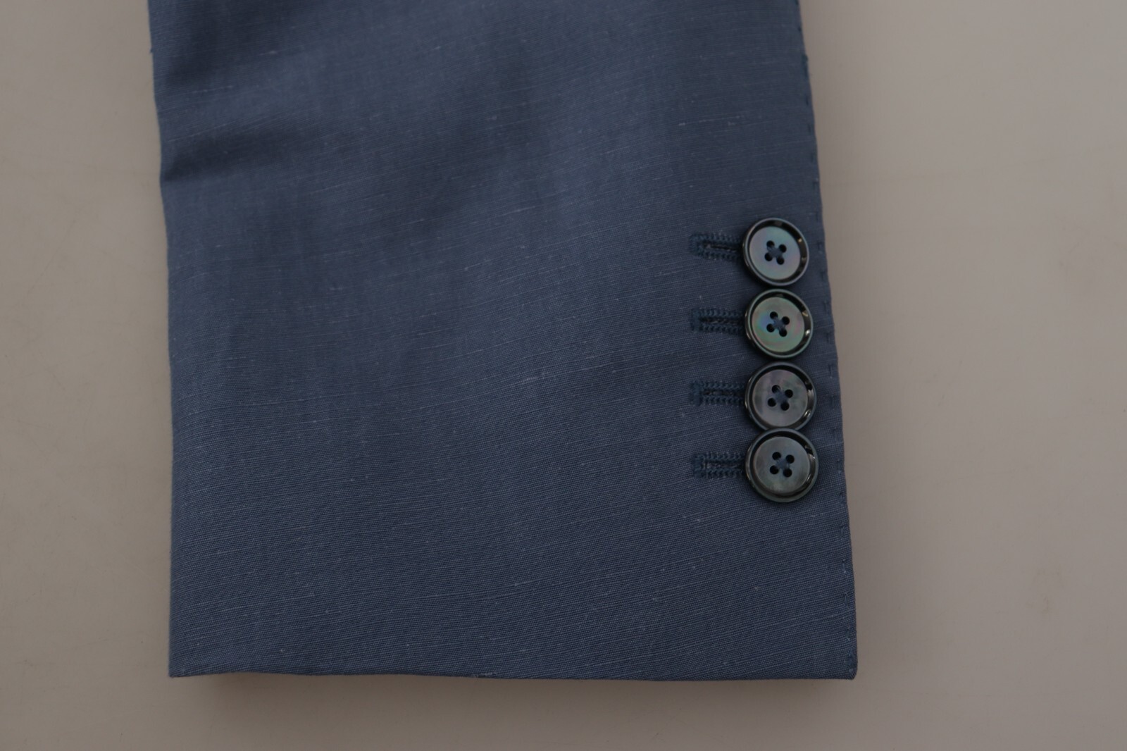 Pre-owned Dolce & Gabbana Blazer Jacket Blue Single Breasted Logo It48/us38/m Rrp 2700usd In Blue