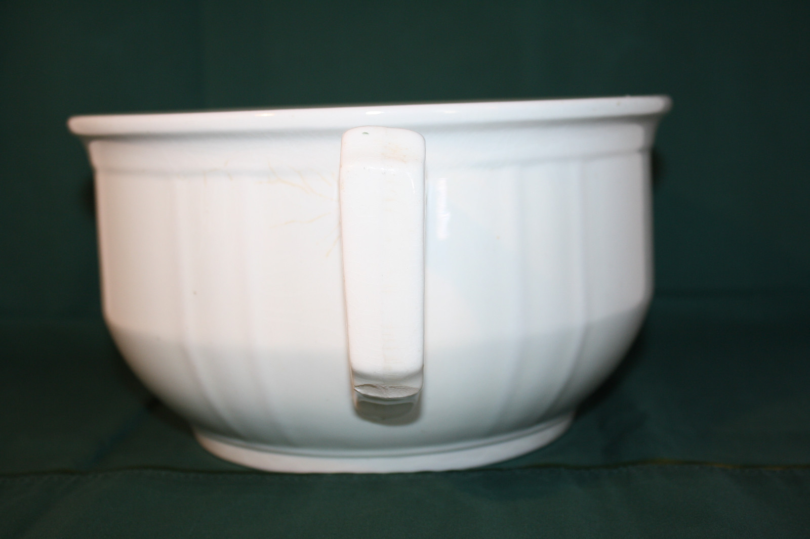 Antique Ironstone China Chamber Pot - England