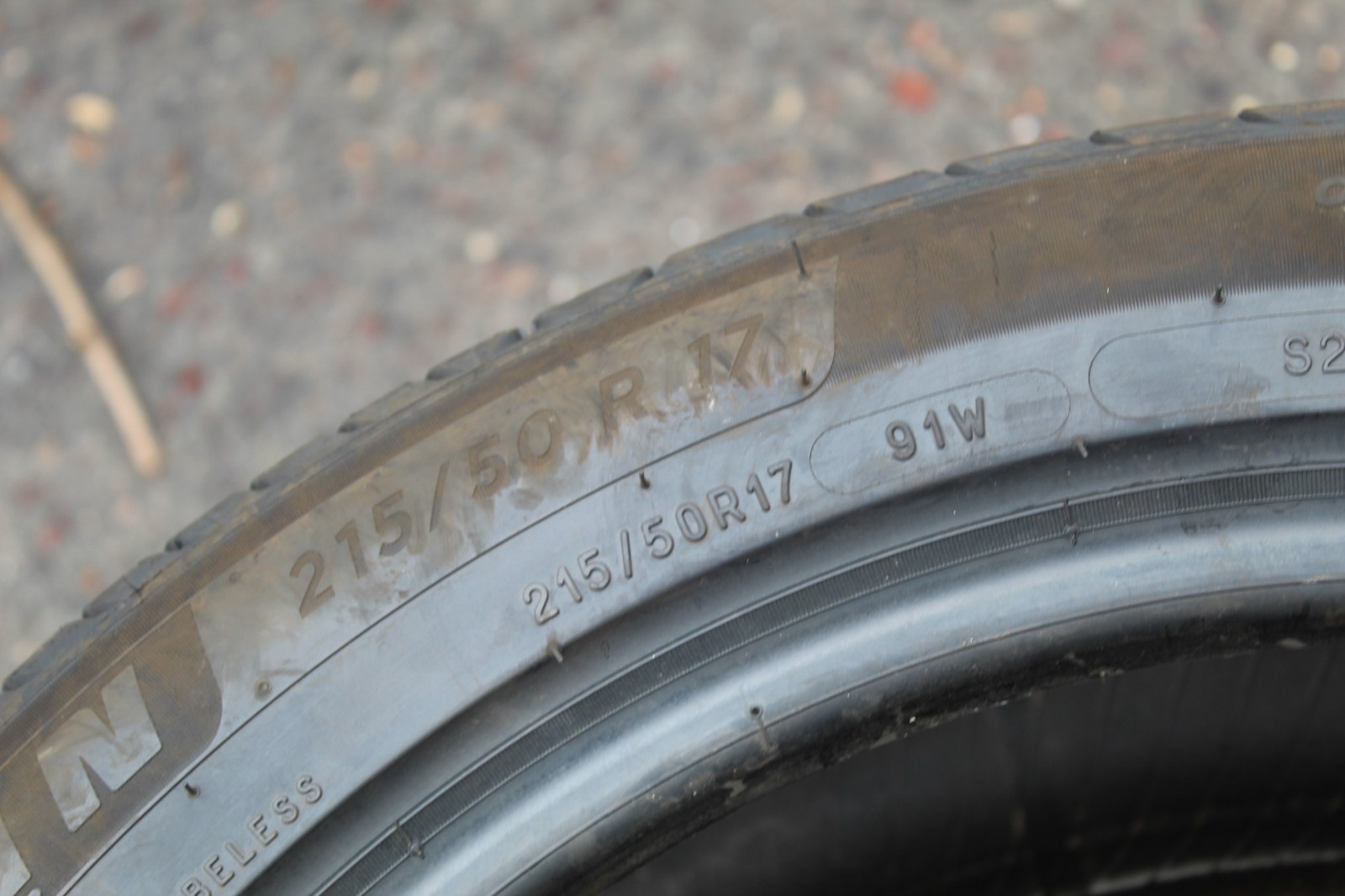 New 215 50 17 Michelin, Primacy 4 S2, 91W, x1 Single Tyre (F1_tyres) L3636