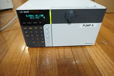 Shimadzu HPLC  Prominence UFLC  LC-20AT pump   liquid delivery 20AT  dcr