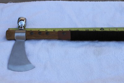 Vintage Native American Indian Peace Pipe Tomahawk Wall Decor