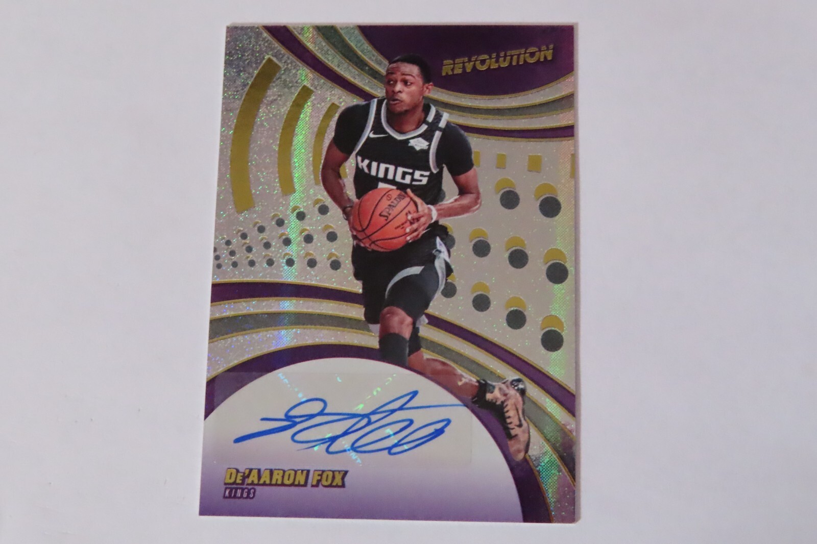 De'Aaron Fox 2020-21 Revolution Auto Autograph Holo Silver De'Aaron Fox 2020-21 Revolution Auto Autograph Holo Silver