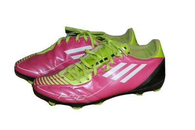 pink adidas cleats
