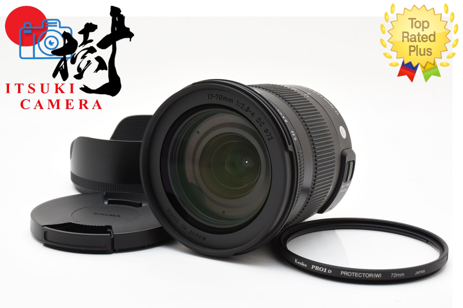🎦【TOP MINT】SIGMA 17-70mm F2.8-4 DC MACRO OS HSM