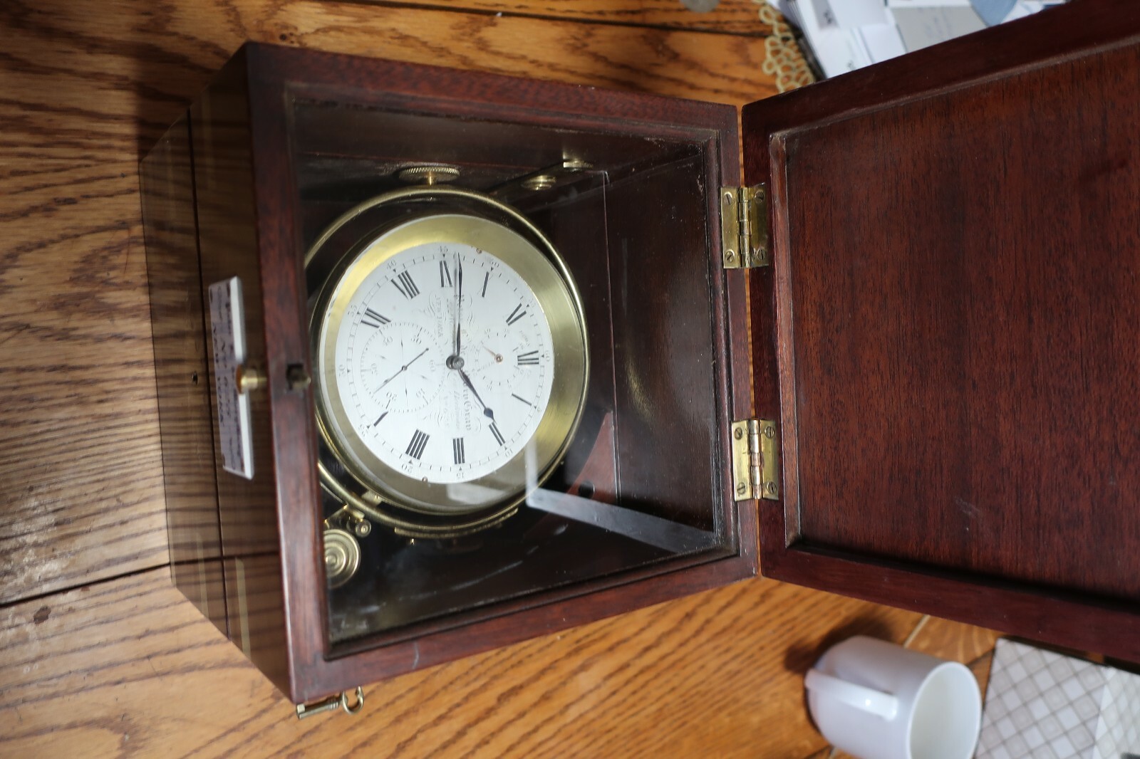 Early Navy Marine Box Chronometer