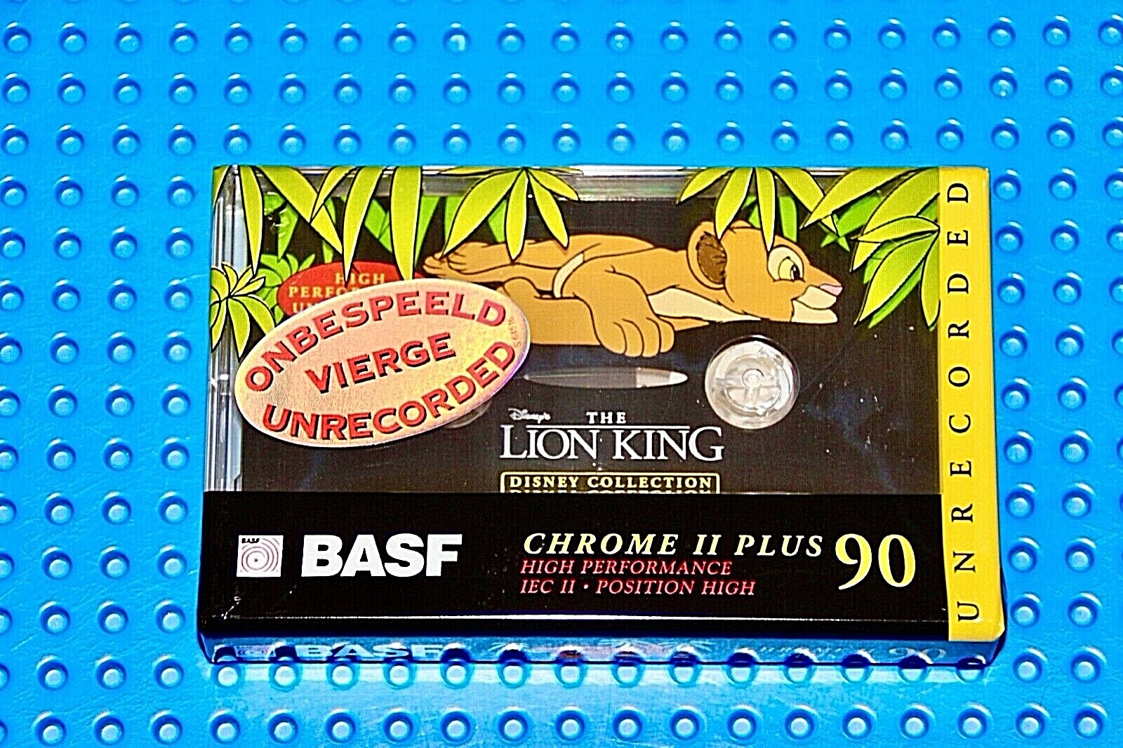 BASF  COLLECTIBLES  "LION KING  I"    CASSETTES  TYPE II  (3 TAPES) (SEALED)