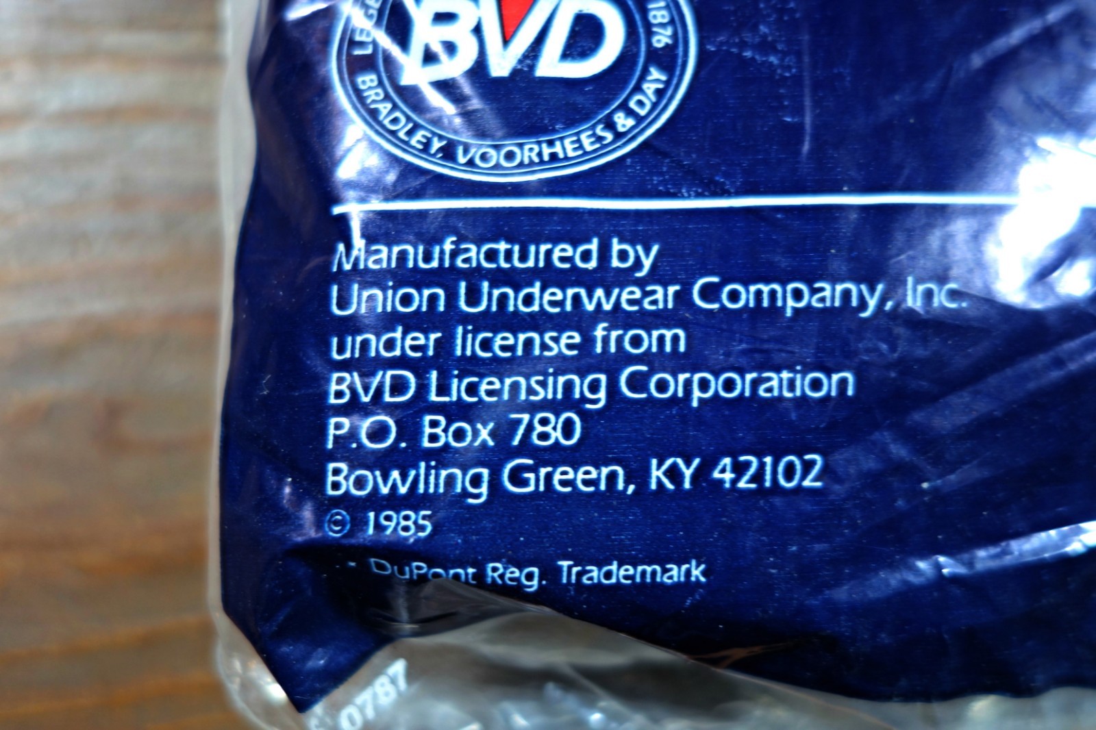 1980's Vintage 3-Pair NOS White Cotton BVD Underwear Briefs Sz 30