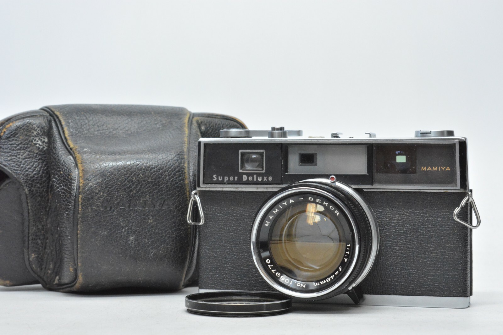 ★希少！超美★Mamiya マミヤ Deluxe 48mm F1.7★露出計動く 情景まで写りこむ！？MAMIYA SUPER DELUXE （ マミヤスーパー