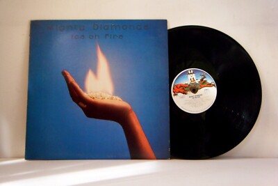 MIGHTY DIAMONDS LP Ice On Fire 1977  Virgin  vinyl